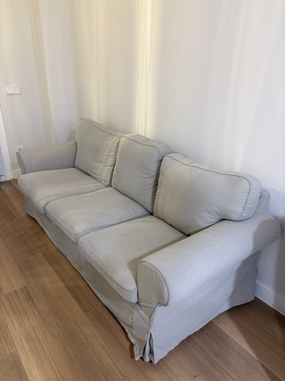 Sofá Ikea Ektorp 3 plazas Beige