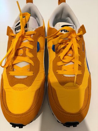 Zapatillas Puma Rider - Azul y Amarillo