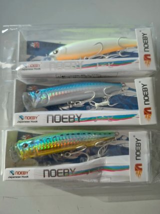 3 Señuelos de Pesca NOEBY Japanese Hook