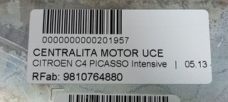 CENTRALITA MOTOR UCE CITROEN C4 PICASSO Intensive
