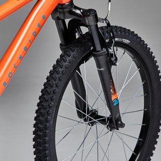 Bicicleta niños 20 Pulgadas MTB 6-9 Años EXPL 500 naranja