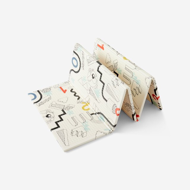 Esterilla reversible y plegable gimnasia infantil