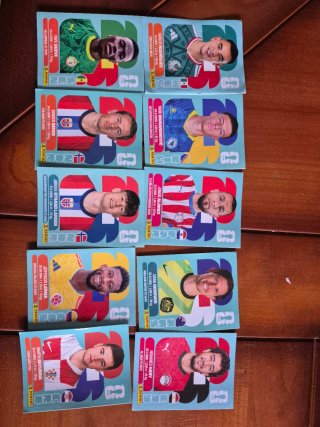 Confezione 10 figurine Panini Mondiale 2026