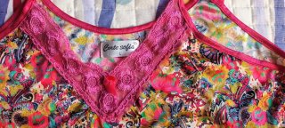 Pijama corto estampado floral