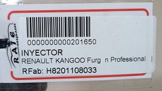 INYECTOR RENAULT KANGOO Furgón Professional