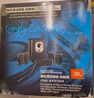 JBL SCS200.5BK Sistema Cine en Casa
