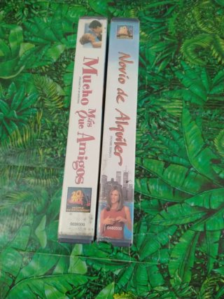 2 VHS Jennifer Aniston: Novio de Alquiler y Más