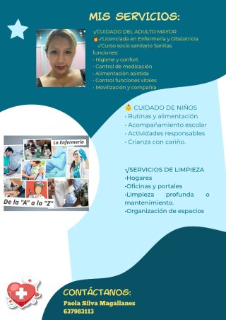 Busco empleo de externa.Disponibilidad inmediata