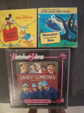 Películas Super 8 Walt Disney y Fletcher Films