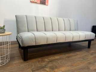 Sofá Cama Cali Terciopelo Gris o Azul – Ideal para Espacios Pequeños