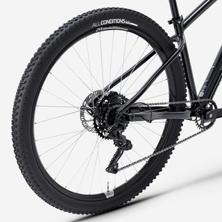Bicicleta de montaña MTB aluminio Rockrider Expl 500 Negro