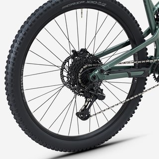 Bicicleta MTB All Mountain Feel 700 S Verde Suspensión Total