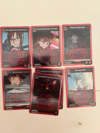 Colección Union Arena Evangelion - Lote completo