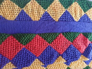 Manta crochet 150cm