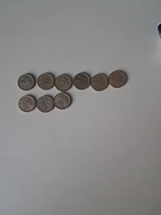 Lote de monedas antiguas