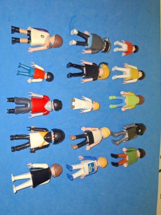 Lote 15 figuras Playmobil variadas