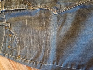 Gonna jeans Levi's longuette vintage