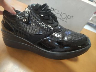 Zapatos Baerchi Negros Talla 39