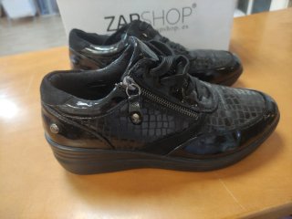 Zapatos Baerchi Negros Talla 39