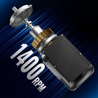 Motor Eléctrico de 0.75KW 1400 rpm, AC 220~240V 5.45A, Marco 80, B3, Motor de Compresor de Aire Monofásico, Eje Con Diente de 19mm, Rotación CW/CCW para Maquinaria Agrícola y Equipos Generales