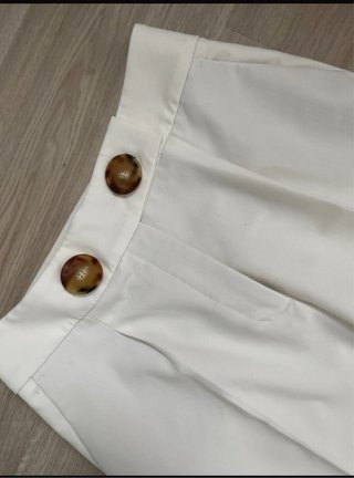 Pantalones blancos ibicencos zara