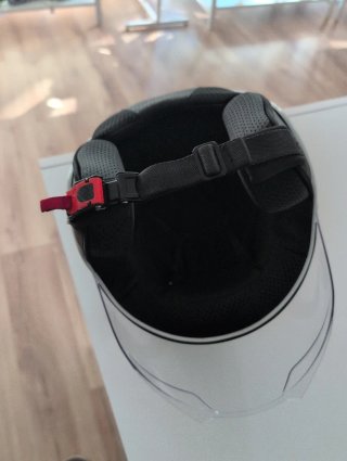 Casco Moto Jet Blanco con Visera