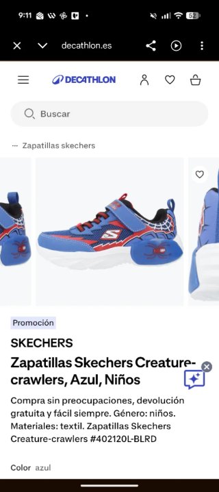 Zapatillas Skechers niño nuevas talla 28