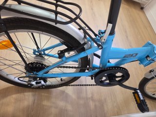 Bicicleta Plegable Azul F-Park 20
