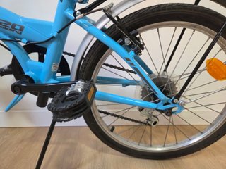 Bicicleta Plegable Azul F-Park 20