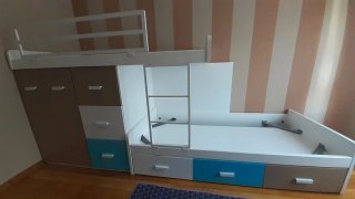 Tren dormitorio dos camas