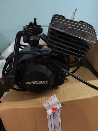 Depósito Suzuki DR Big 50 Negro