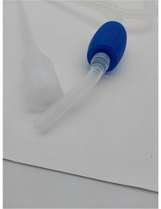 Kit di pulizia per ghiaia per acquari SunGrow - Configurazione facile in 2 minuti - Pompa manuale per rimuovere l'acqua