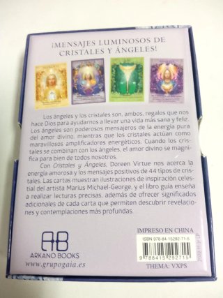 Cristales y ángeles oráculo Doreen Virtue