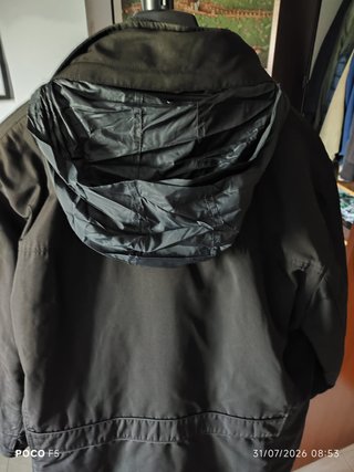 Parka Geox Negra Talla XXL