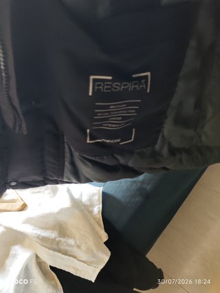Parka Geox Negra Talla XXL