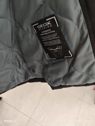 Parka Geox Negra Talla XXL