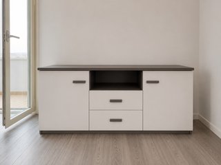 Mobile Moderno Grigio/Bianco