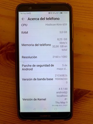 Huawei Negro P Smart  FIG-LX1 32GB
