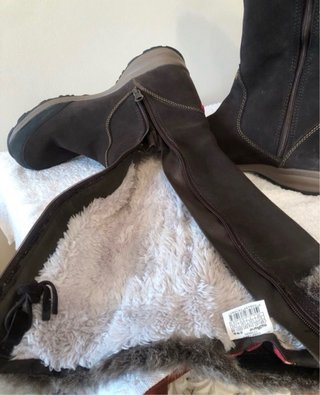 Botas de invierno marrones con pelo hasta 26*0