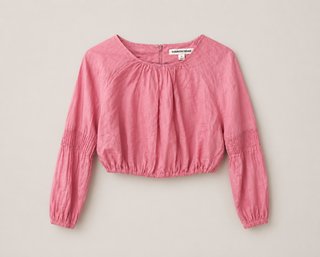 Blusa rosa Country Road manga larga talla XS