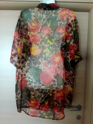Camicia donna fantasia floreale