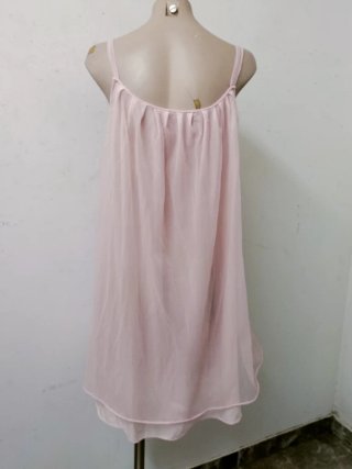 Camisón lencero vintage rosa