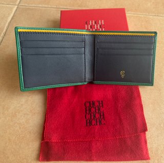 Oportunidad !!!Cartera Carolina Herrera Piel Verde