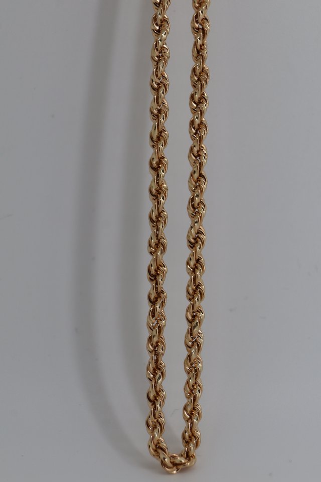 J-0891 Cadena Salomónica Oro 18K