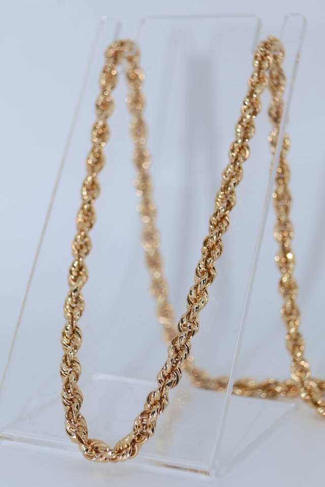J-0891 Cadena Salomónica Oro 18K