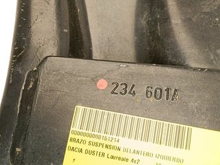 BRAZO SUSPENSION DELANTERO IZQUIERDO DACIA DUSTER