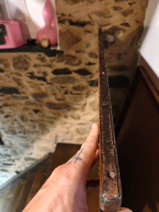 Mesa de madera rústica