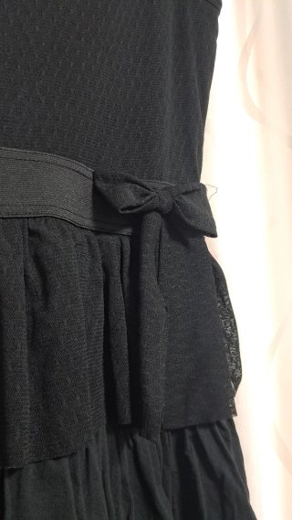 Vestido Bershka Negro Talla S/M