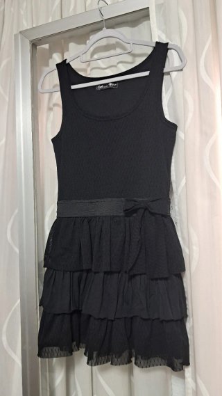 Vestido Bershka Negro Talla S/M