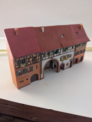 Conjunto casas fondo escala N